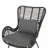 Patio Chair with Cushions (Set of 2)-1163799388