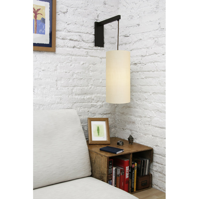 Mateyka Armed Sconce, Cotton