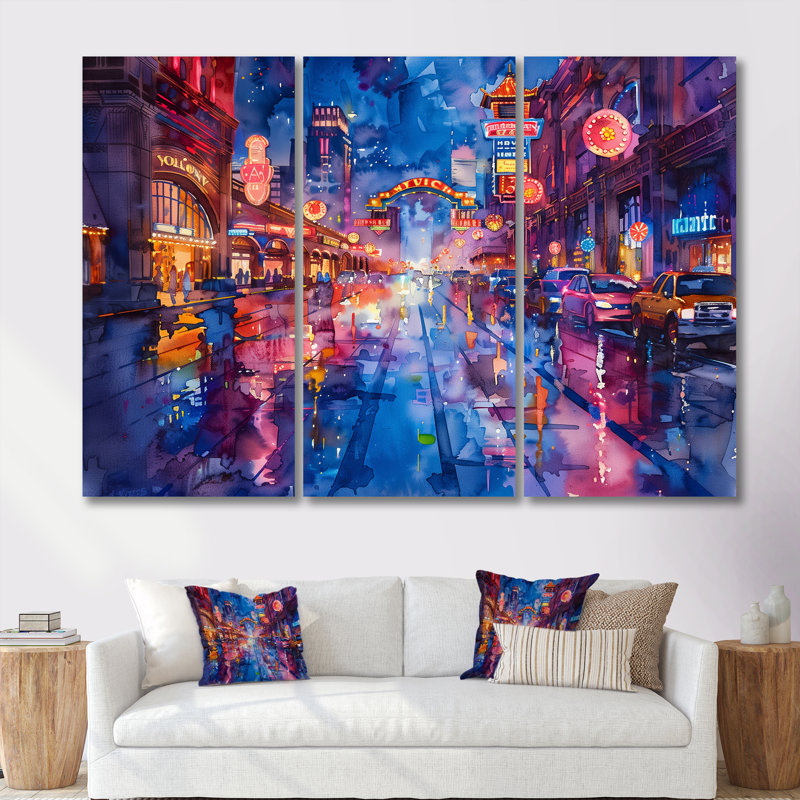 Theophile - Casinos, Toile tendue, H 32 po x l 48 po