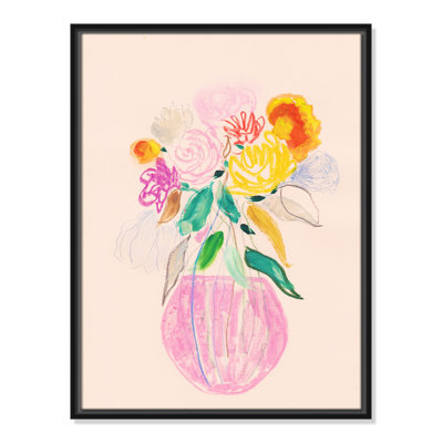 Simple Floral Collection "Simple Floral I" Print by Bea Dina