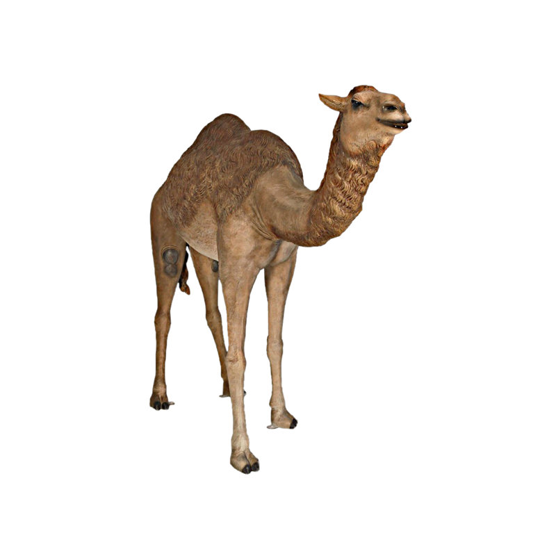 Grand-Scale Desert Camel Statue