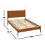 Lit plateforme Mid-Century-99901470-99901466