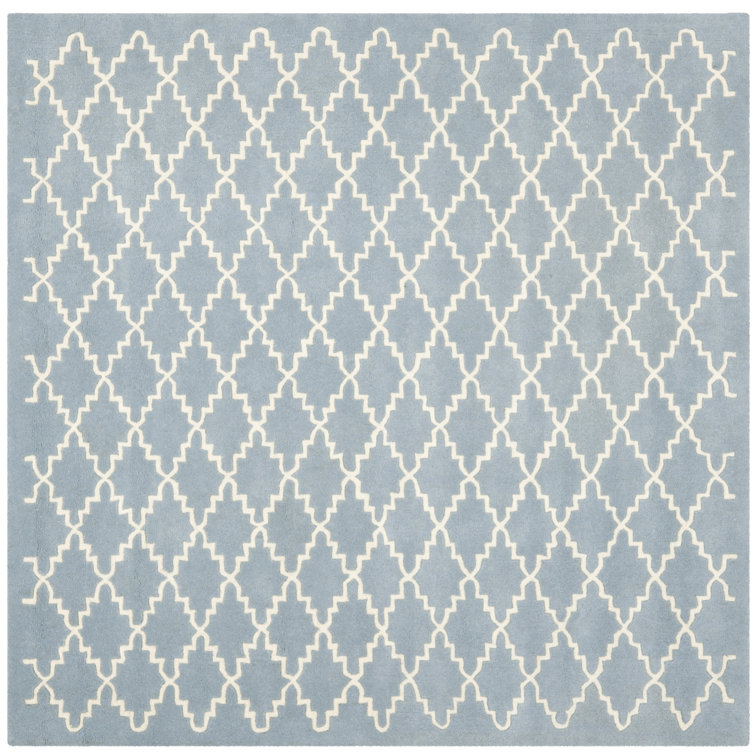 Carolene Hand Tufted Wool Geometric Rug