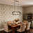 3 - Light Birds Cage Dimmable Chandelier