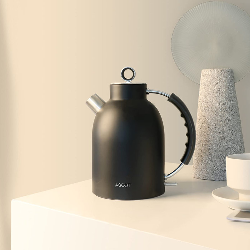1.5L 1500W Electric Kettle, Black