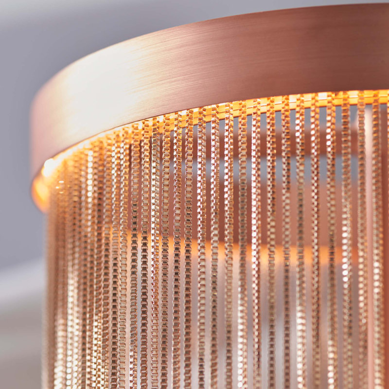 Isla Metal Table Lamp, Copper