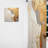 Brookvale Abstract Beige Gold Road Collage I - Modern Curtain - Velvet Room Darkening - 1 panel-2119327856