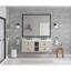 Le meuble-lavabo mural de 60 po convient aux lavabos doubles, armoire seulement (comptoir et lavabos non inclus)-2023482568-2023482569