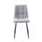Kashlyn Tufted Fabric Dining Chairs with Steel Legs-522418607