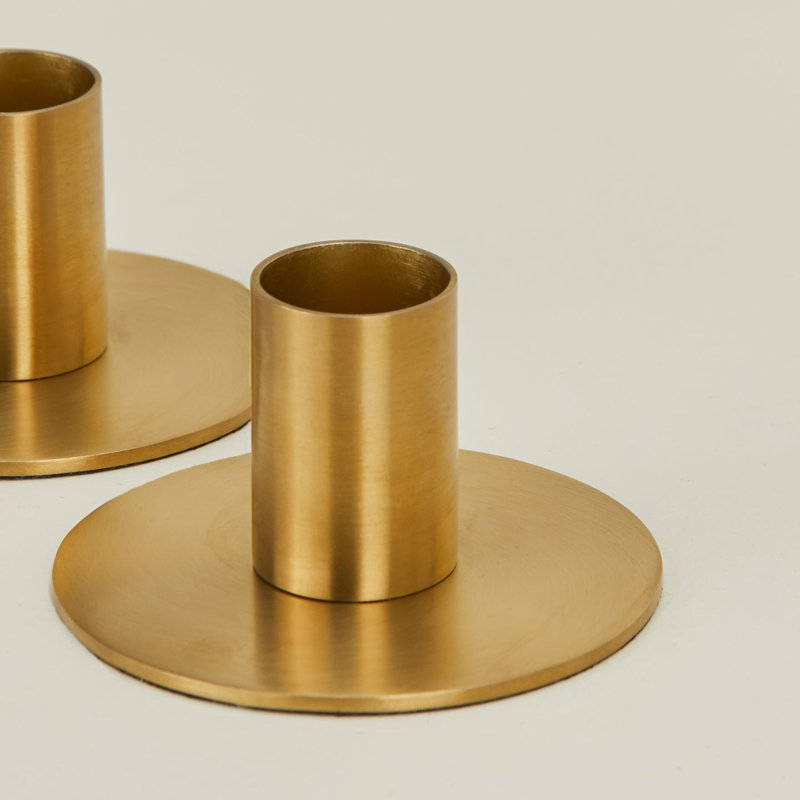 Essential Candlestick, Brass
