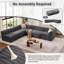 Fauteuil rembourré 35 po Chenille-439317888