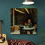 Automat by Edward Hopper - Print on Canvas-523818356