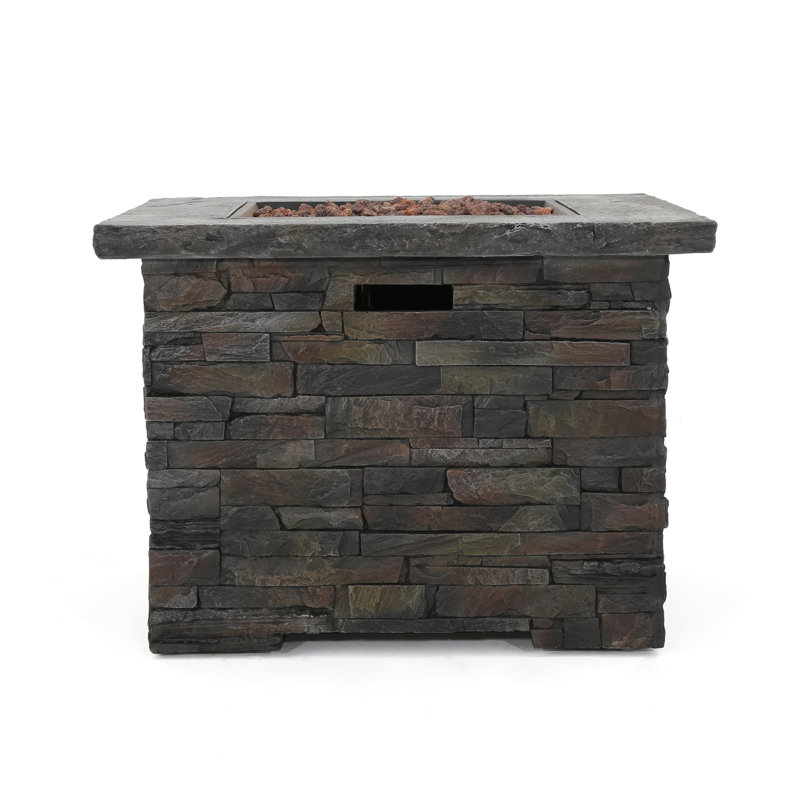 SQUARE MGO FIRE PIT - 40000 BTU.