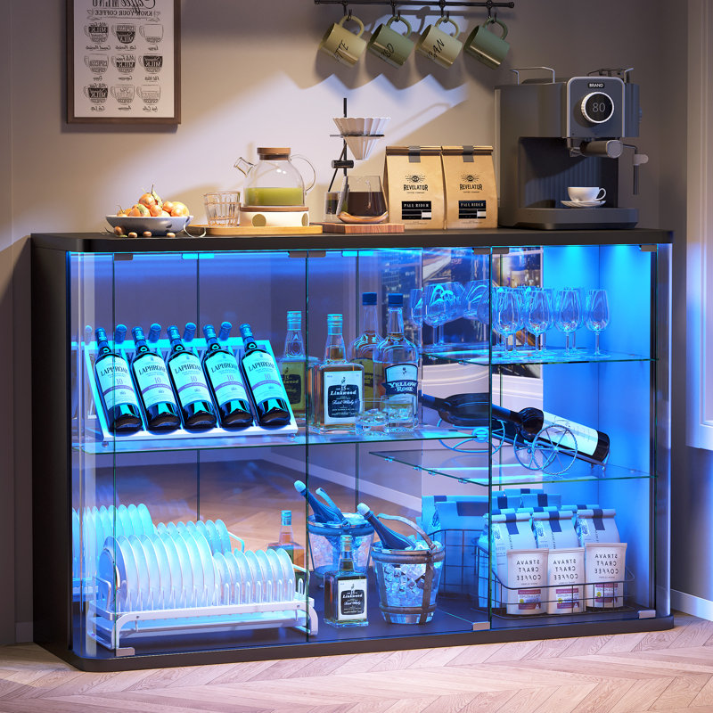 Display Cabinet, Black