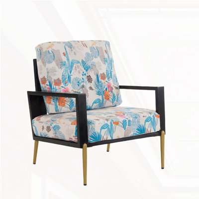 Upholstered Accent Armchair