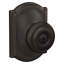 Georgian Privacy Knob with Camelot Trim-22334268