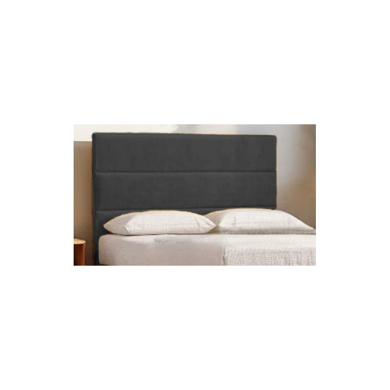 Divan Bed Base, Charcoal, Double (4'6)