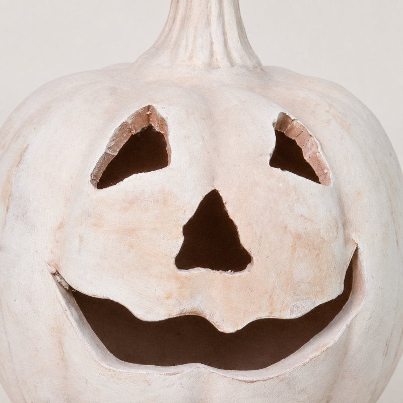 Jack-o-lanterne 14 po - Terre cuite antique