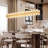 Jaylnn 60 - Light 54’’  Crystal Dimmable LED Kitchen Island Rectangle Chandelier(Includes 60XG4 Bulbs)-1851897168