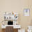 Desktop Bookshelf, High-Capacity Wood Desk Hutch Organizer With 5 Shelves For Computer Desk, Desktop Shelf Bookshelf Storage For  Office, College Dorm, Kids Room