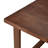 Mid‑Century Modern Rectangular Solid Wood Kitchen Table