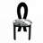 Linen Upholstered Solid Wooden Dining Chairs