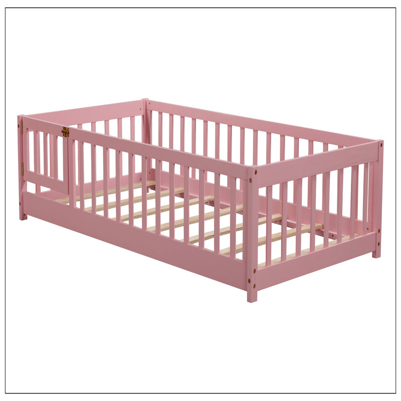 Lit pour chambre à coucher, Simple, Rose