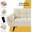 Canapé-lit en coton 74,41 po Keteria