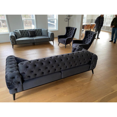 Velvet Armchair
