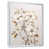 Cadre flottant blanc