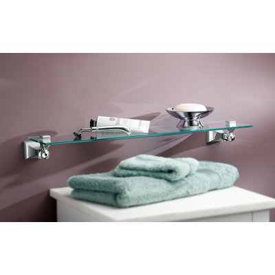 Retreat Glass Bracket Shelf