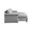Carolena 90.9'' Queen Slipcovered Rolled Arm Convertible Sofa Sleeper