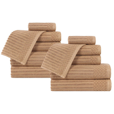 Ruvins 12-Piece Cotton Towel Set