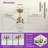 Karlena 52'' Modern Dimmable Ceiling Fan With Lights and Remote 3CCT 6-Speed Reversible DC Motor Timer Memory-1399290795