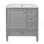 Meuble-lavabo 30 po avec lavabo en céramique-1041585701