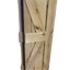 Unfinished Wood Panel Bi-Fold Barn Door with Folding Installation Hardware-125120051-125120052-125120055