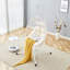 Chaise suspendue en fer robuste avec tissage en osier-306305943