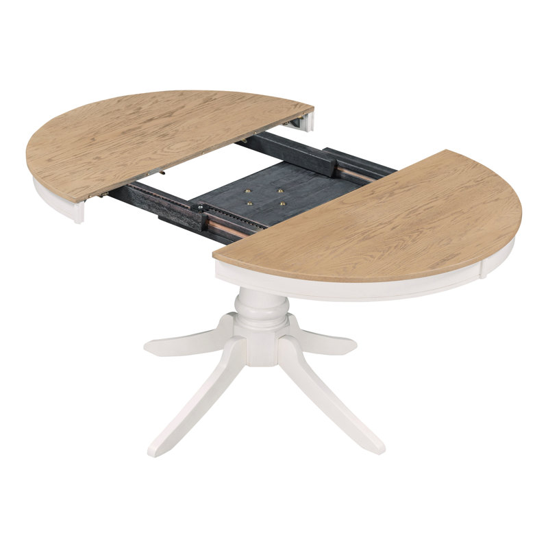 Ensemble de table de salle à manger 5 pièces TREXM Retro, Brun