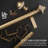 Igor Gold Iron Adjustable 1.125'' Single Curtain Rod-171127022