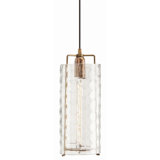Ice 1 - Light Single Cylinder Pendant