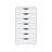 7-Drawer File Cabinet for Office Storage, File Cabinet on Wheels, Desk File Cabinet Unit, Wooden Office Drawer-1824559433