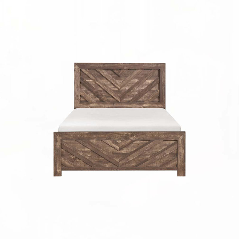 Lit plateforme en bois