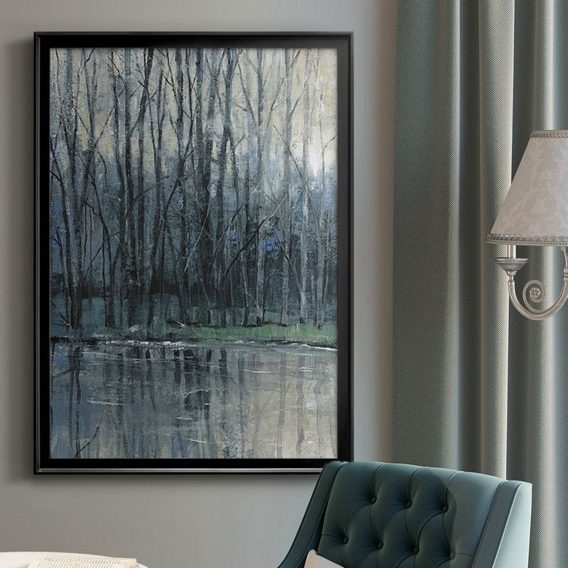 Morning Driauge I, reproduction d'art encadrée, Noir, H 24,5 po x l 18,5 po x P 1 po