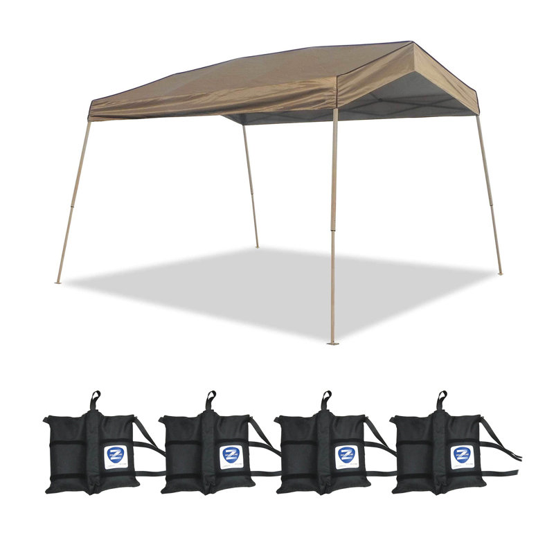 12 Ft. W x 14 Ft. D Steel Pop-Up Canopy