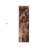 8' Runner Orange Floral Washable Non Skid Indoor Outdoor Runner Rug