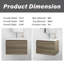 Meuble-lavabo flottant 30 po avec lavabo-1291337229