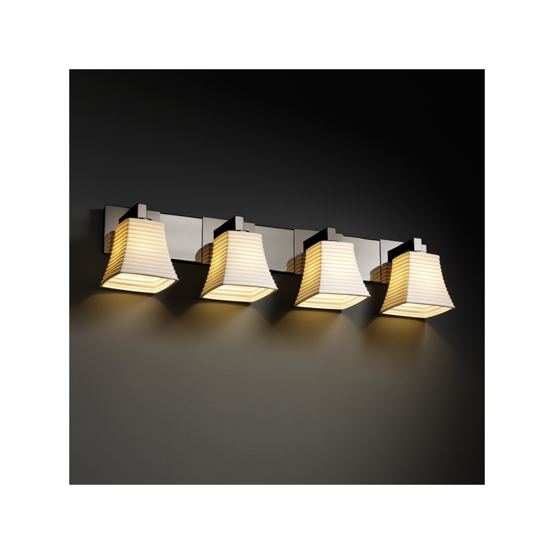 Darrien 4 - Light Vanity Light, Sawtooth, Dark Bronze