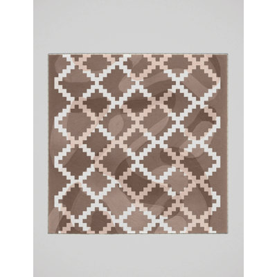 Washable Geometric Indoor Rug