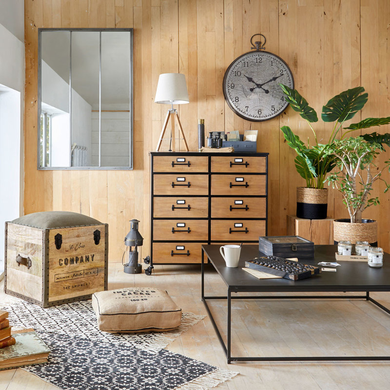 Eberhart 84cm W 10 - Drawer Chest of Drawers
