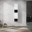 Armoire latérale de salle de bain 12 po, 2 portes à fermeture douce, fixation flottante, 12 * 2 (emballage KD)